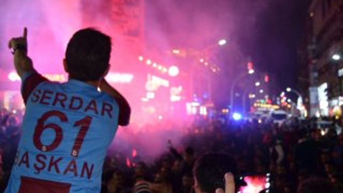 Trabzon'da galibiyet sevinci