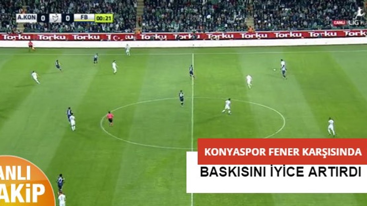 Konyaspor-Fenerbahçe - CANLI SKOR