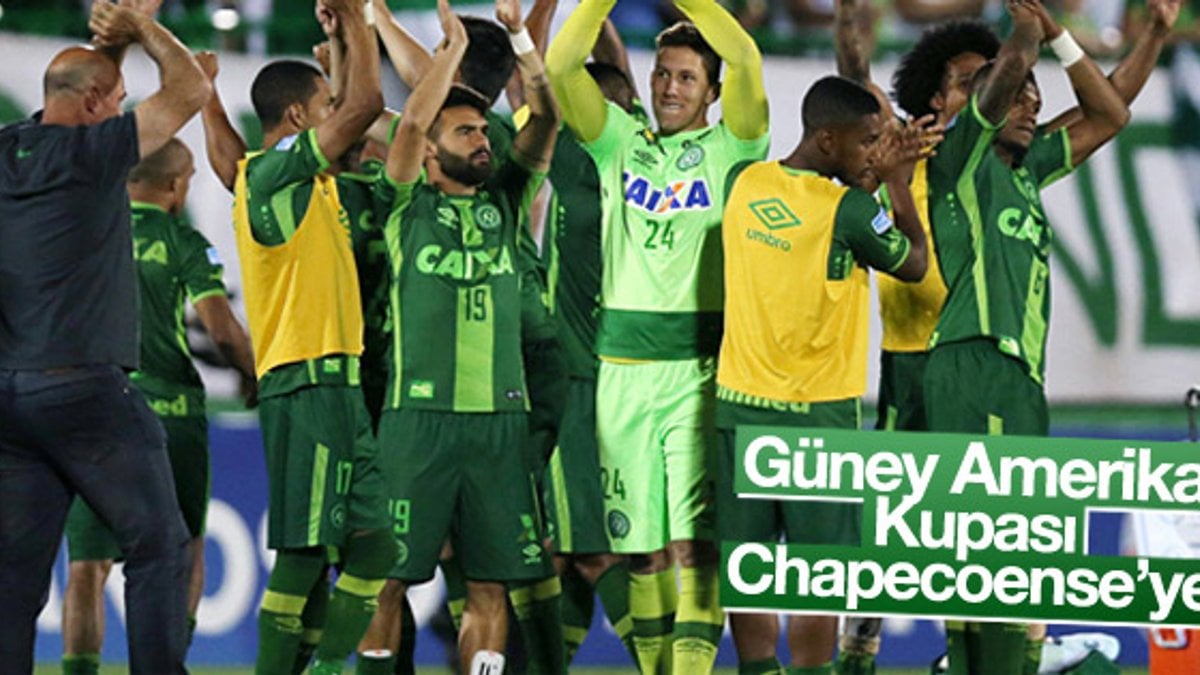 Güney Amerika Kupası Chapecoense'ye verilecek