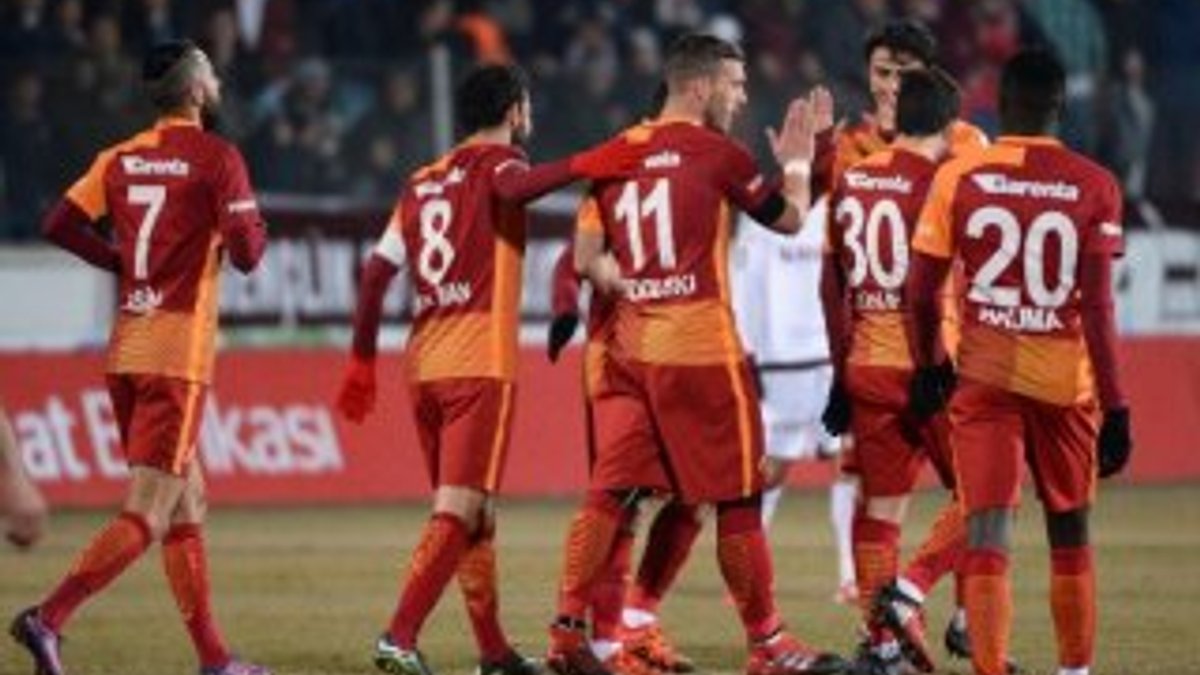 Galatasaray kupa maçında Elazığspor'u rahat geçti