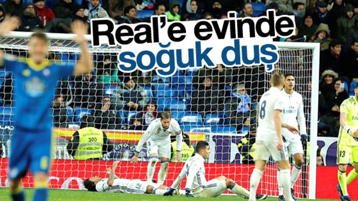 Real Madrid Kral Kupası'nda Celta de Vigo'ya yenildi