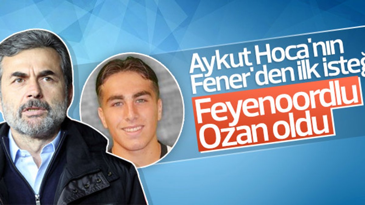 Aykut Kocaman'ın ilk transferi Ozancan olacak