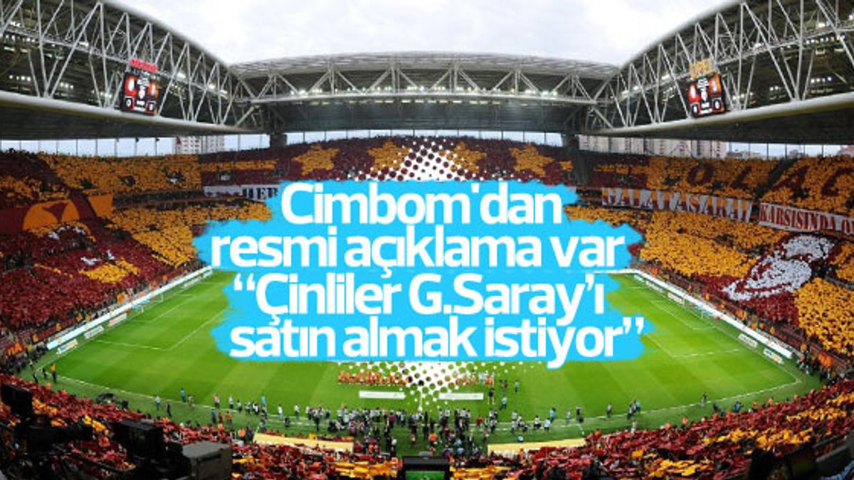 Çinlilerden Galatasaray'ı bize satın teklifi