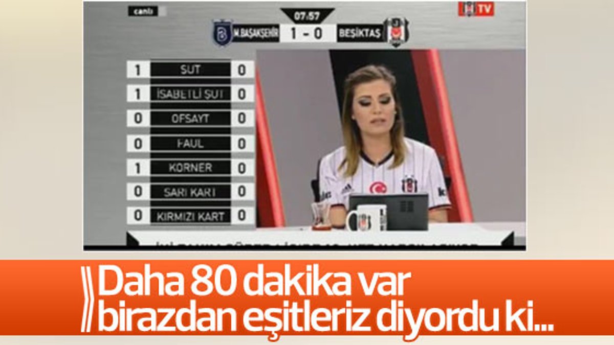 BJK TV'de Başakşehir-Beşiktaş maçı anlatımı