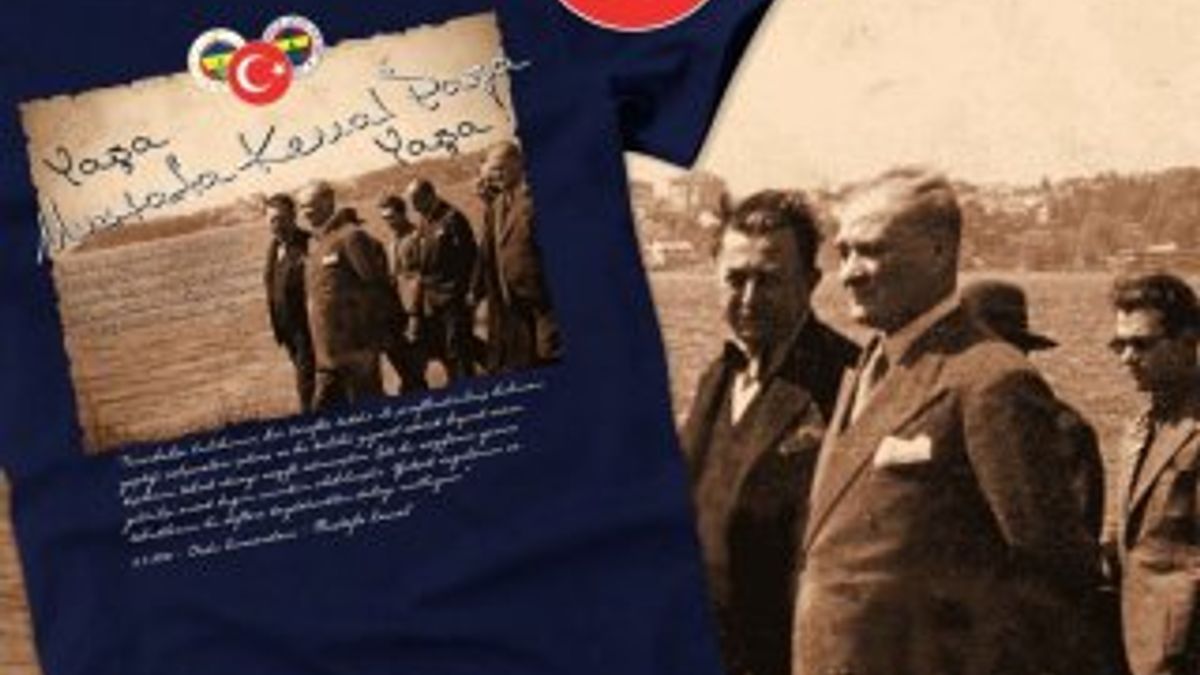 Fenerbahçe'den yeni Atatürk tişörtü