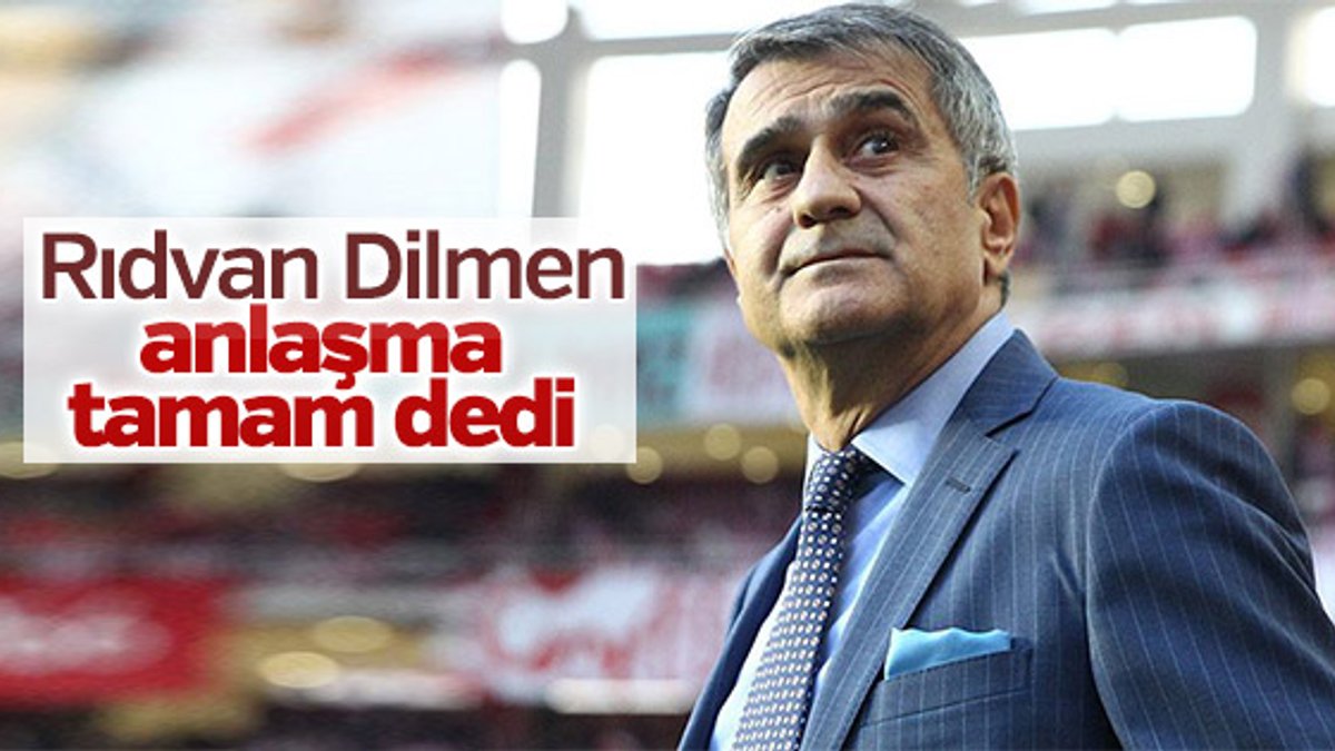 Rıdvan Dilmen: TFF Şenol Güneş'le 4 maçlık anlaştı