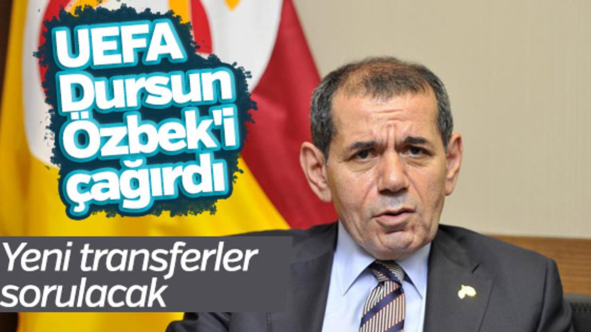 Dursun Özbek UEFA ile görüşecek