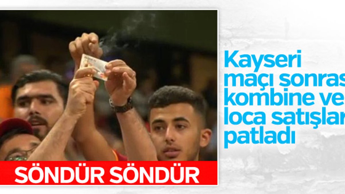 Galatasaray'da kombine ve loca satışları patladı