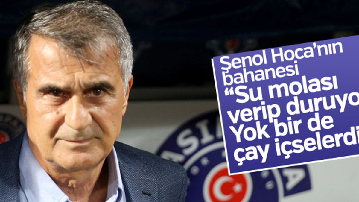 Şenol Güneş: Yenmeyecek goller yedik