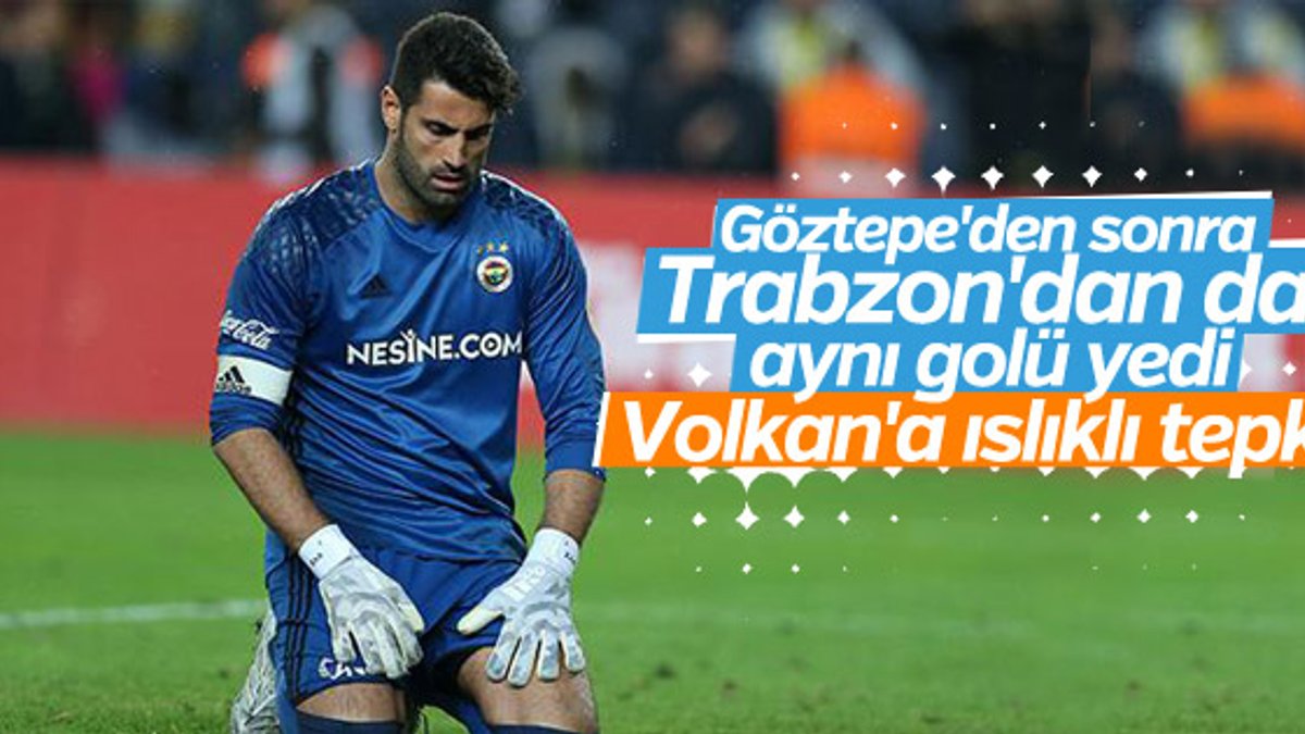 Fenerbahçeli taraftarlar Volkan Demirel'i ıslıkladı
