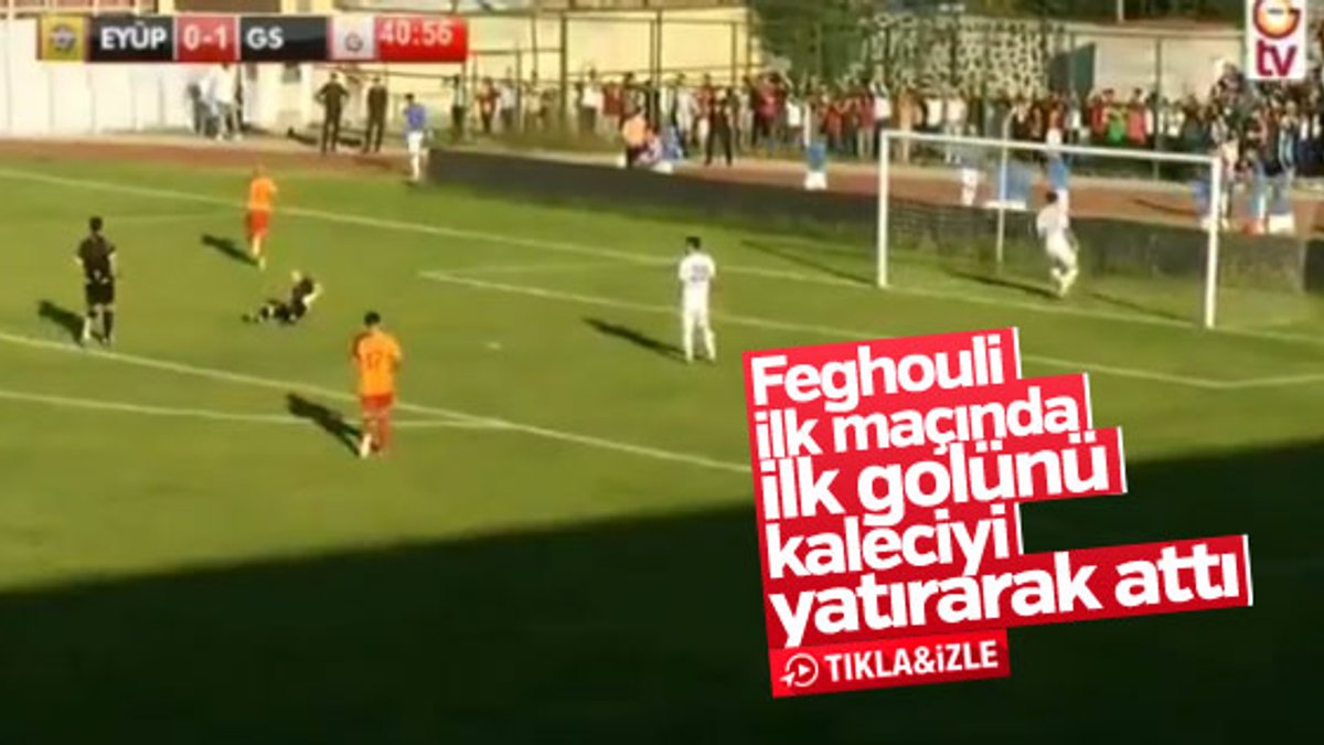 Feghouli ilk golünü Eyüpspor'a attı - İZLE