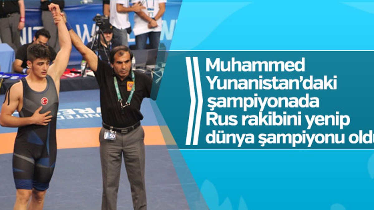 Muhammed Furkan Dursun dünya şampiyonu