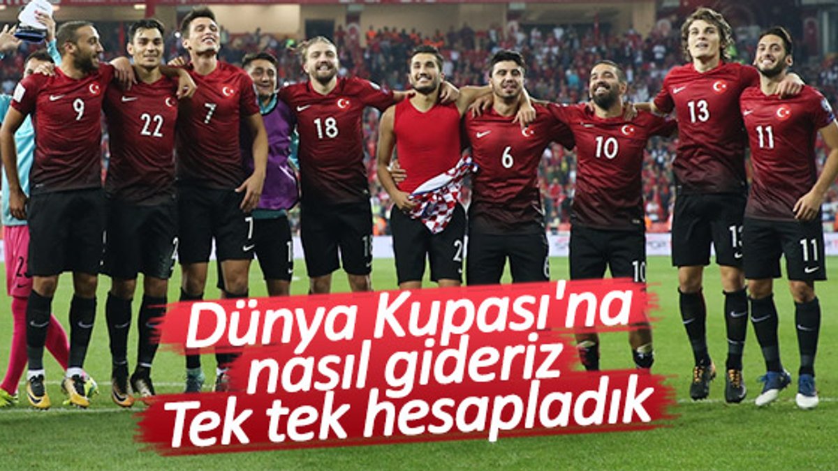 Türkiye Dünya Kupası'na nasıl gider