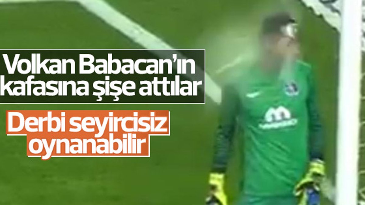 Kadıköy'de Volkan Babacan'ın kafasına şişe attılar