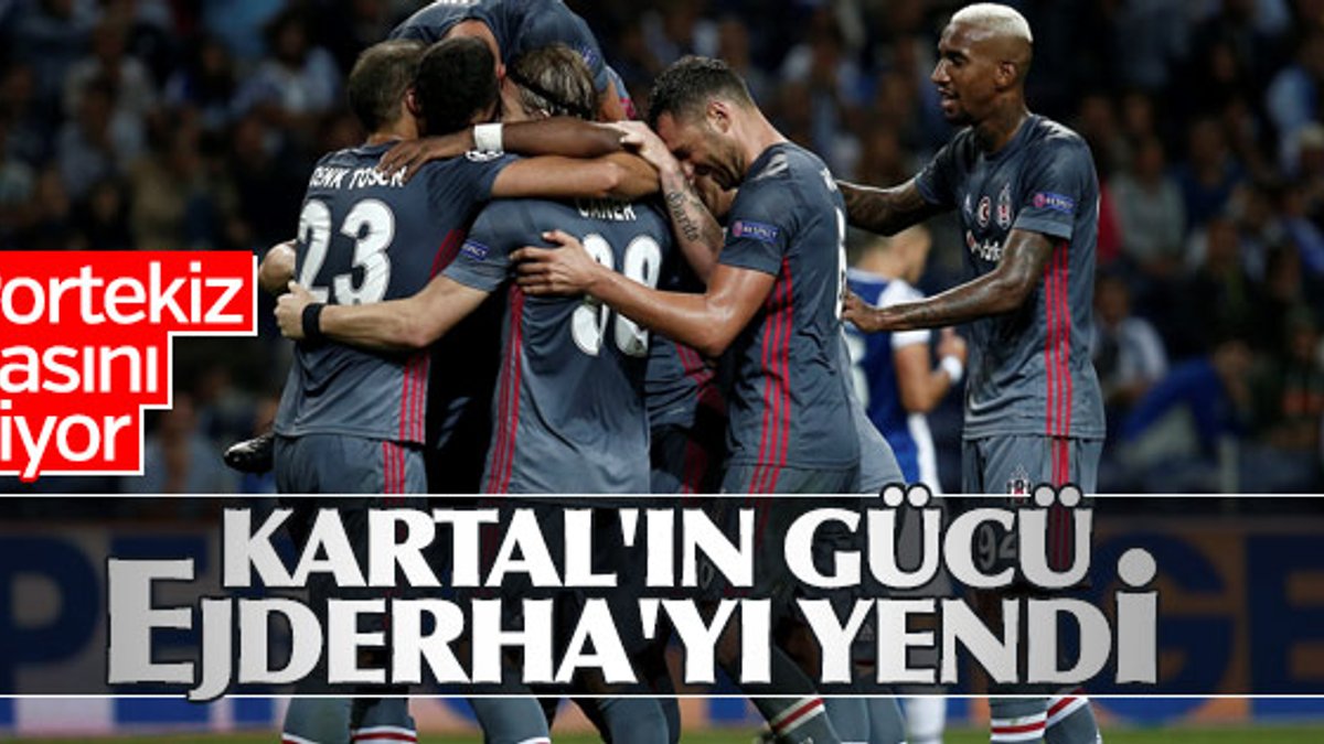 Beşiktaş'ın galibiyeti Portekiz basınında