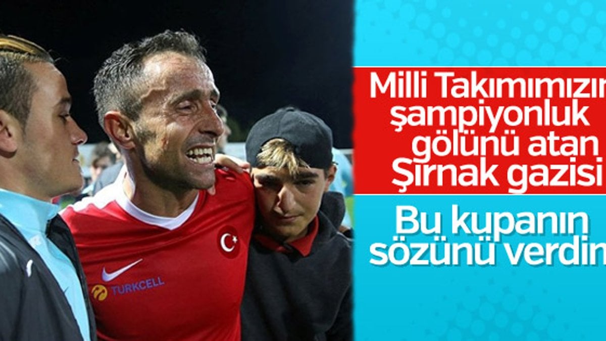 Ampute Milli Takım'ın gazi kaptanı Osman Çakmak