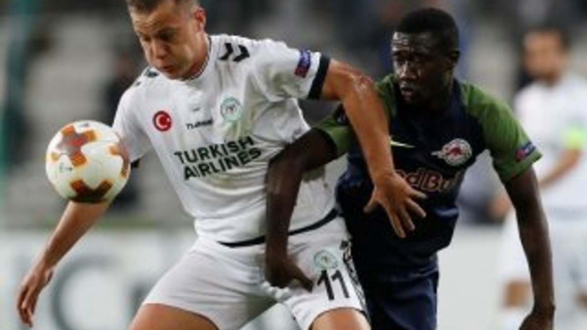 Avrupa Ligi'nde Konyaspor, Salzburg'a mağlup oldu