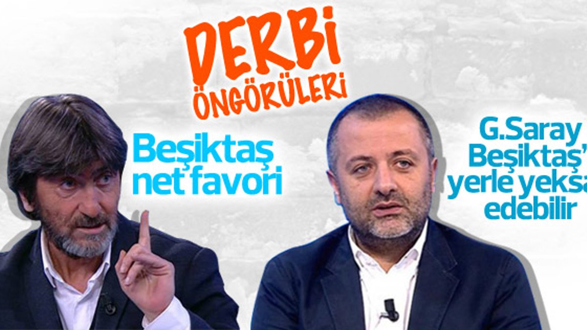 Rıdvan Dilmen ve Mehmet Demirkol'un derbideki favorisi