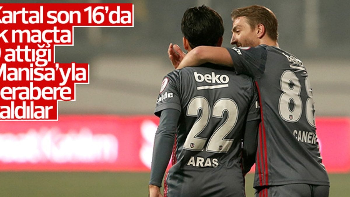 Manisaspor Beşiktaş'a geçit vermedi ama ilk maçın skoru yetti