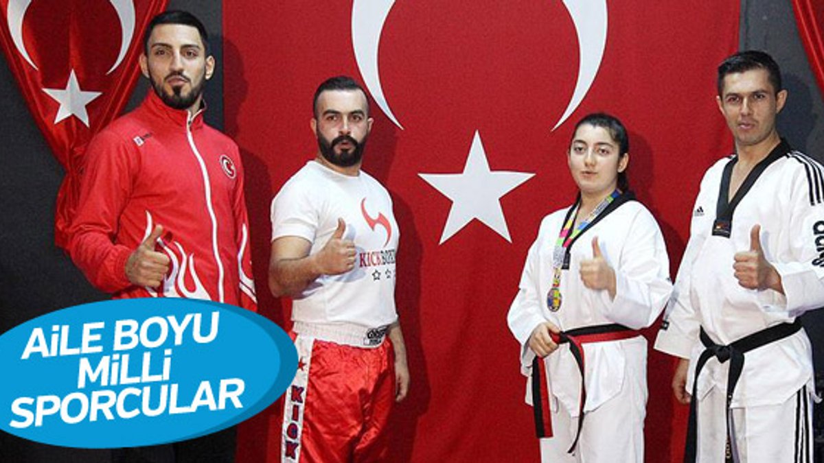 Yamanoğlu ailesi uzak doğu sporlarında Türkiye'nin gururu