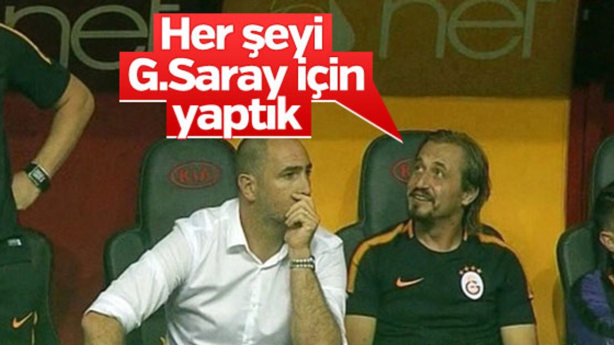 Ayhan Akman: Her şeyi Galatasaray için yaptık