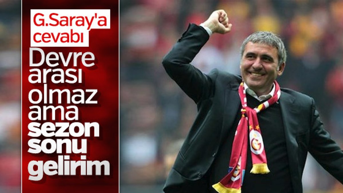 Hagi'den Terim'e cevap: Sezon sonu gelirim