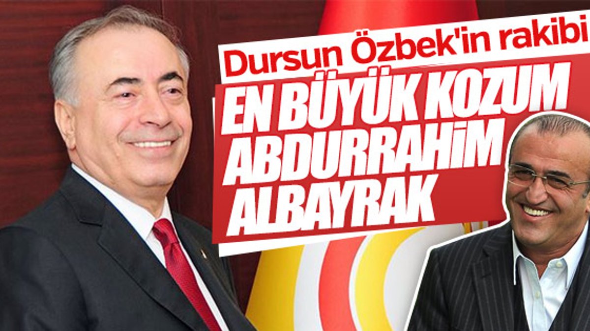 Mustafa Özcan: Abdurrahim Albayrak'ı alacağız