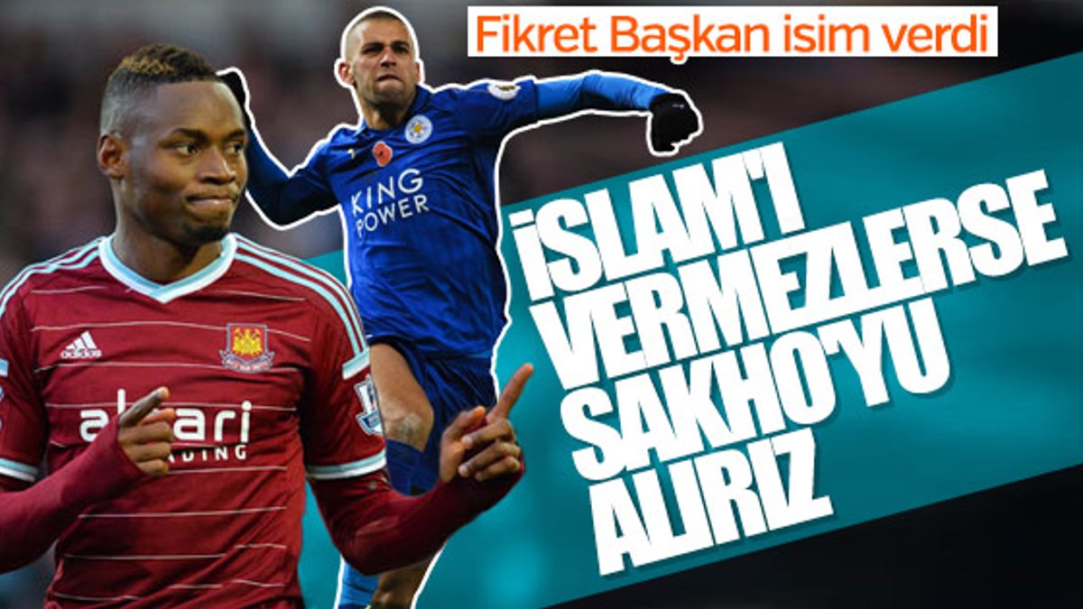 Beşiktaş'ta Slimani'nin alternatifi Sakho