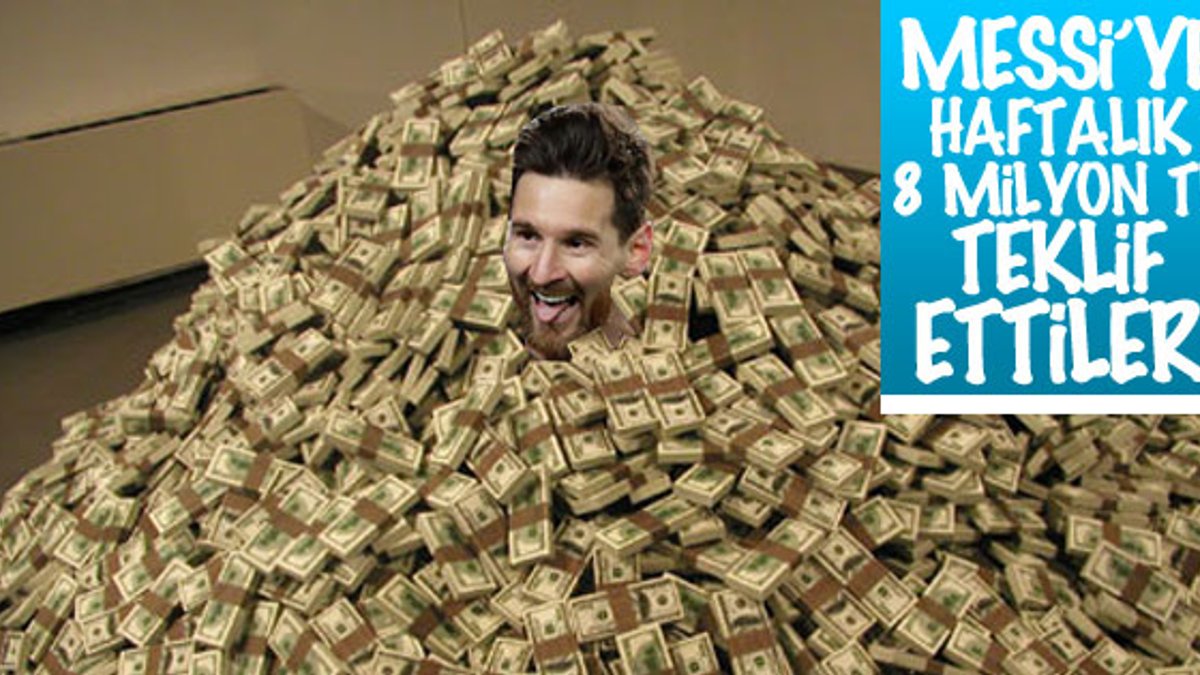Çin'den Messi'ye haftalık 1.7 milyon euro
