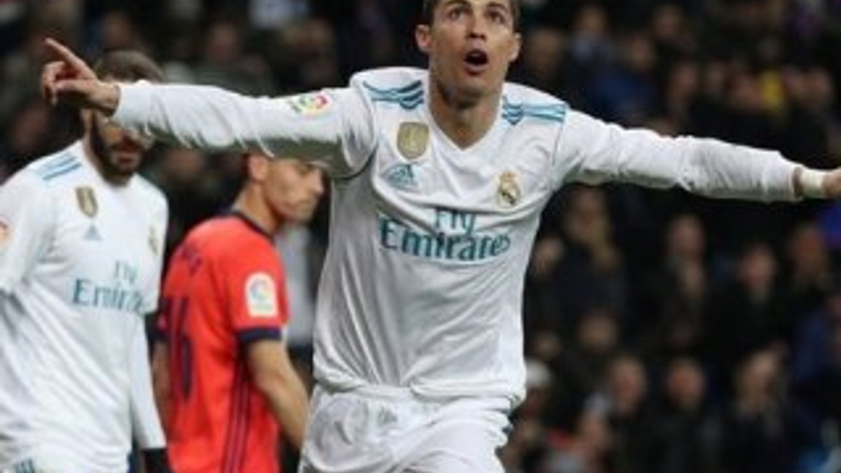 Real Madrid evinde Real Sociedad'ı 5 golle geçti