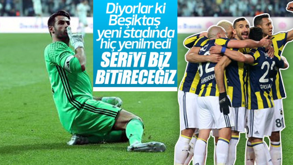 F.Bahçeli futbolcular: Seriyi yine biz bitireceğiz