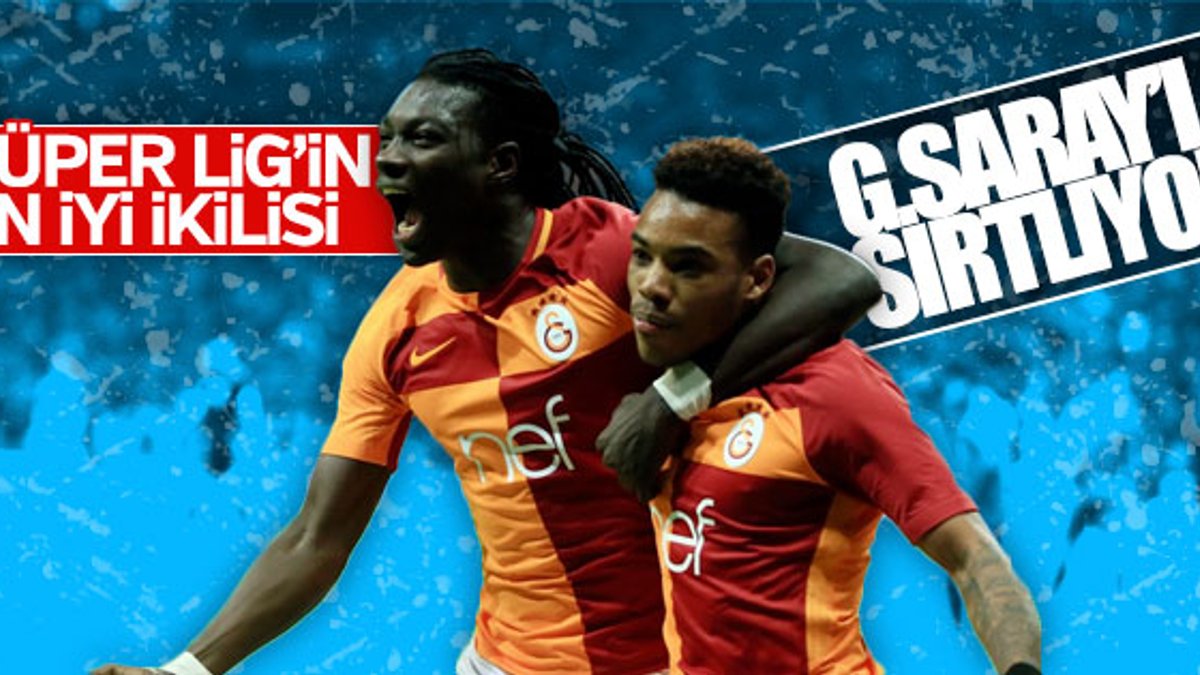 Galatasaray'ı Gomis-Rodrigues taşıyor