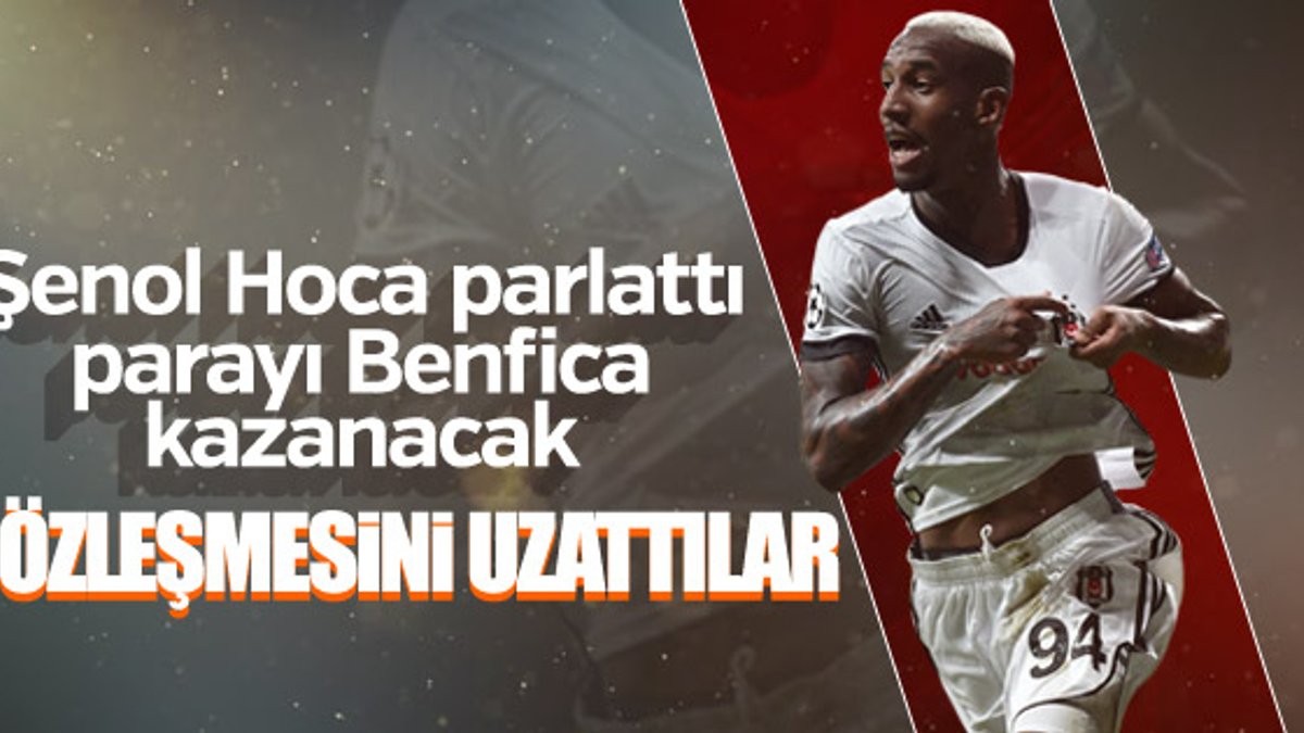 Benfica, Talisca'nın sözleşmesini uzattı