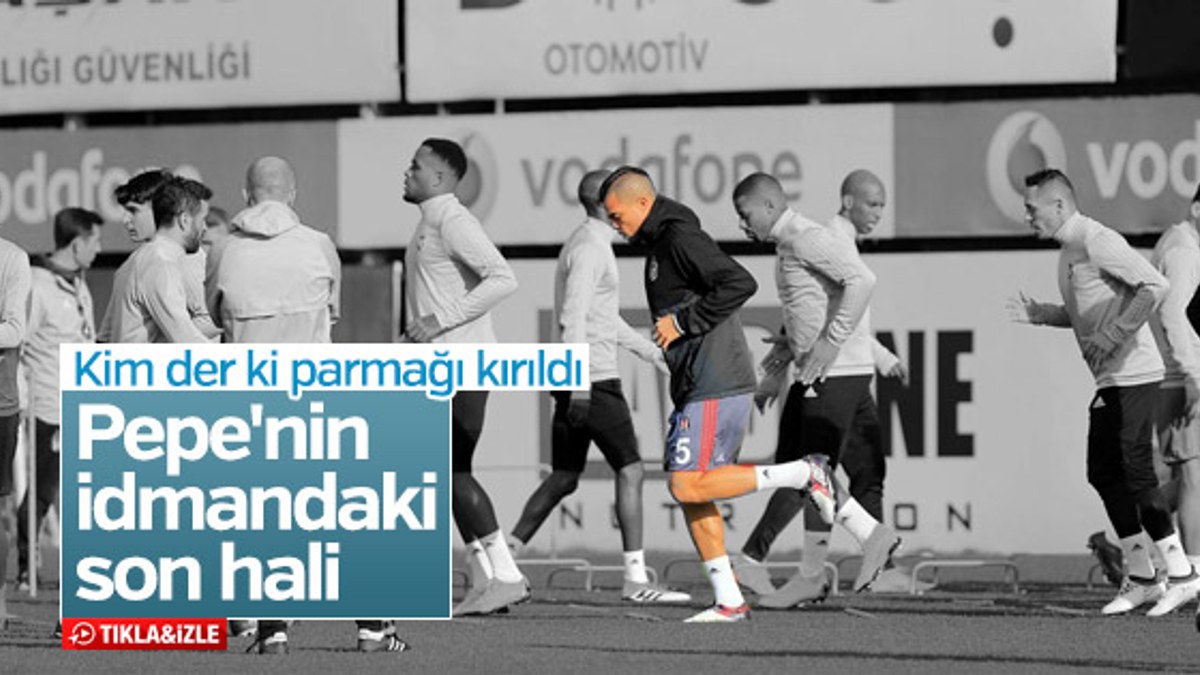 Pepe Başakşehir maçında sahada olacak - VİDEO