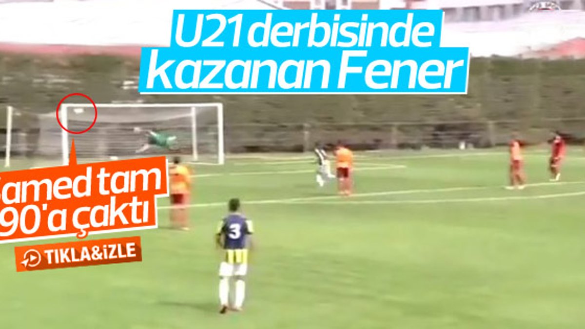 Fenerbahçe U21 derbisinde G.Saray'ı yendi
