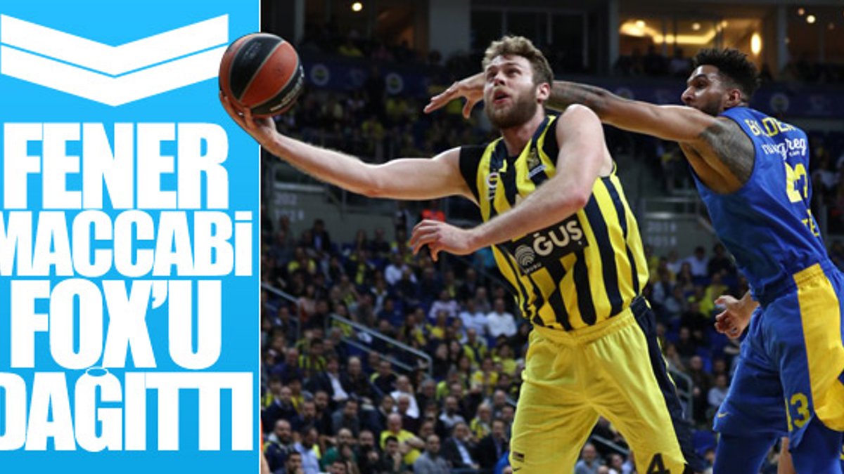 Fenerbahçe Doğuş, Maccabi Fox'u rahat geçti