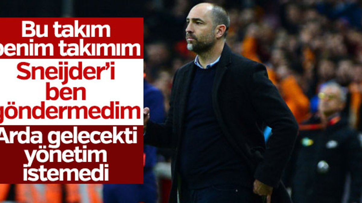 Igor Tudor: Galatasaray benim takımım diyebilirim
