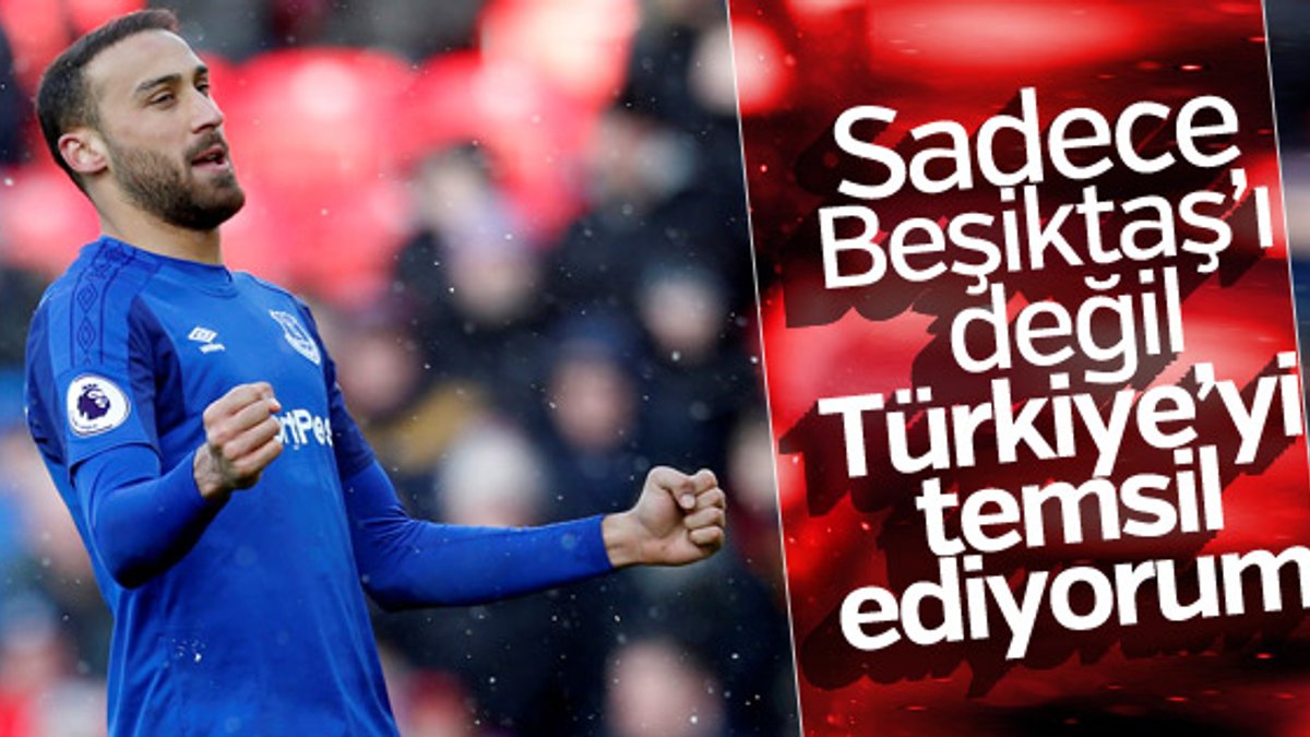 Cenk Tosun: Türkiye'yi temsil ediyorum