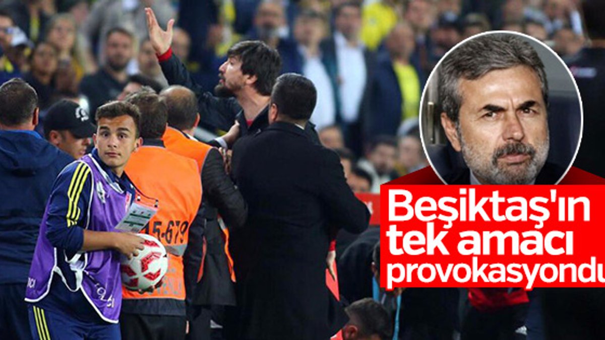 Aykut Kocaman'a göre suçlu Beşiktaş cephesi