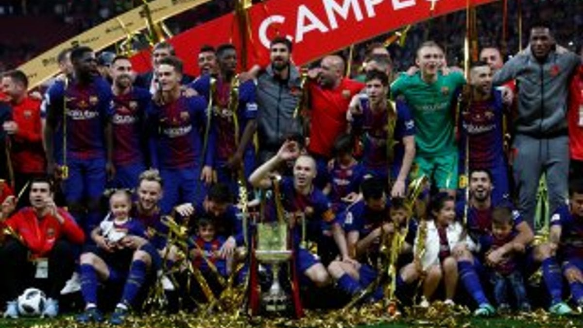 Barcelona 30. kez Kral Kupası'nı kazandı