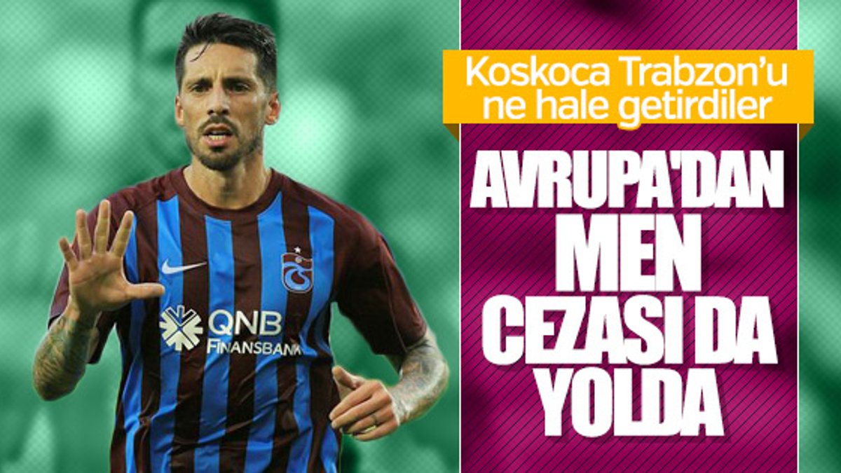 Trabzonspor'a Avrupa'dan men cezası yolda