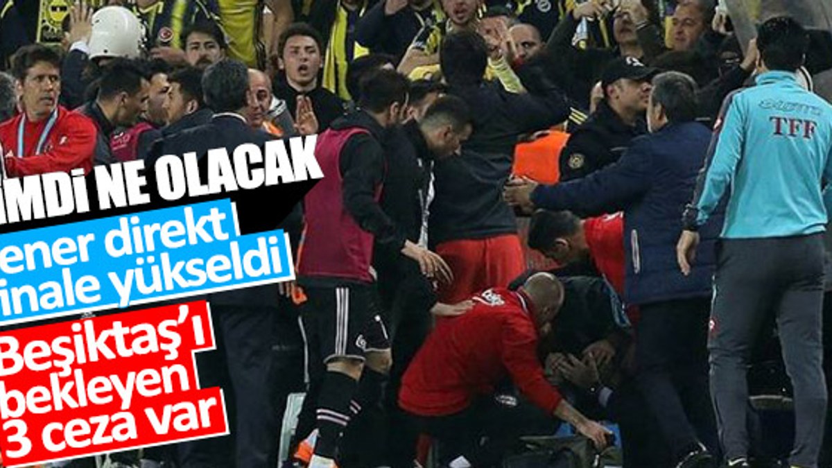 Derbiye çıkmama kararı alan Beşiktaş'ın alacağı cezalar