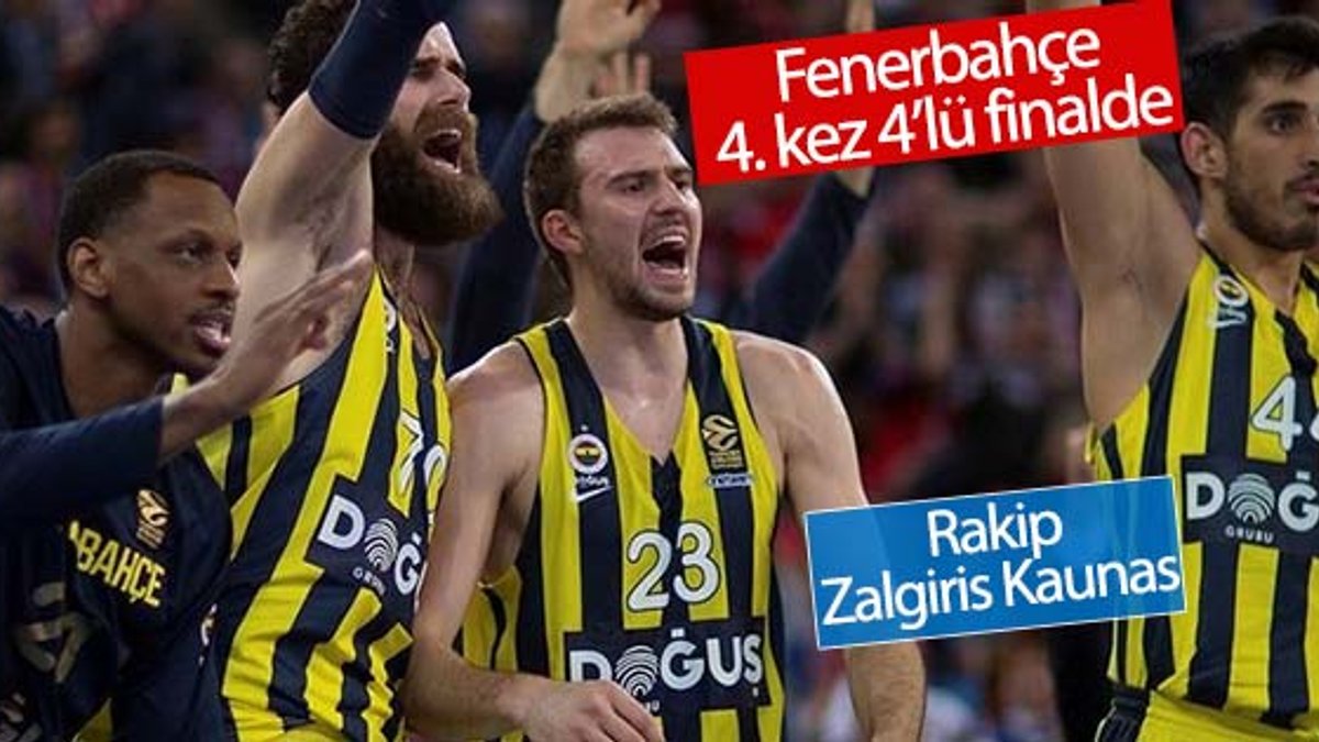 Fenerbahçe 4'lü finale kaldı