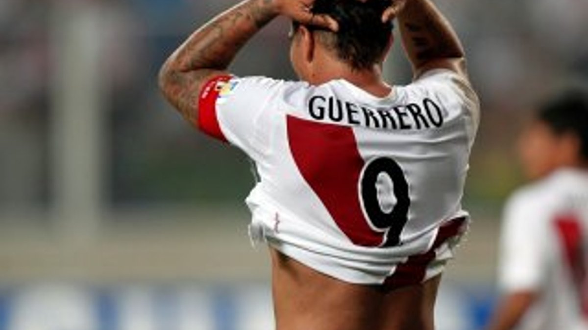 Guerrero Dünya Kupası'nda yok