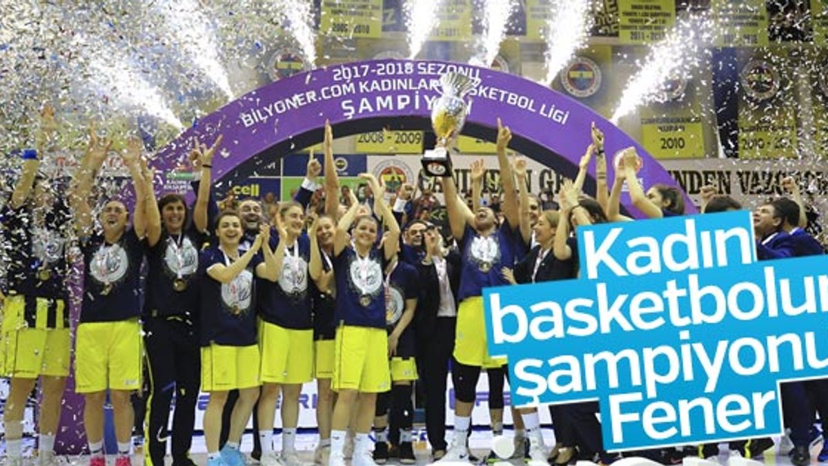 Kadınlar basketbolda zirve Fenerbahçe'nin