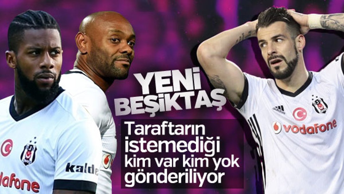 Beşiktaş'ta 4 futbolcu gönderiliyor