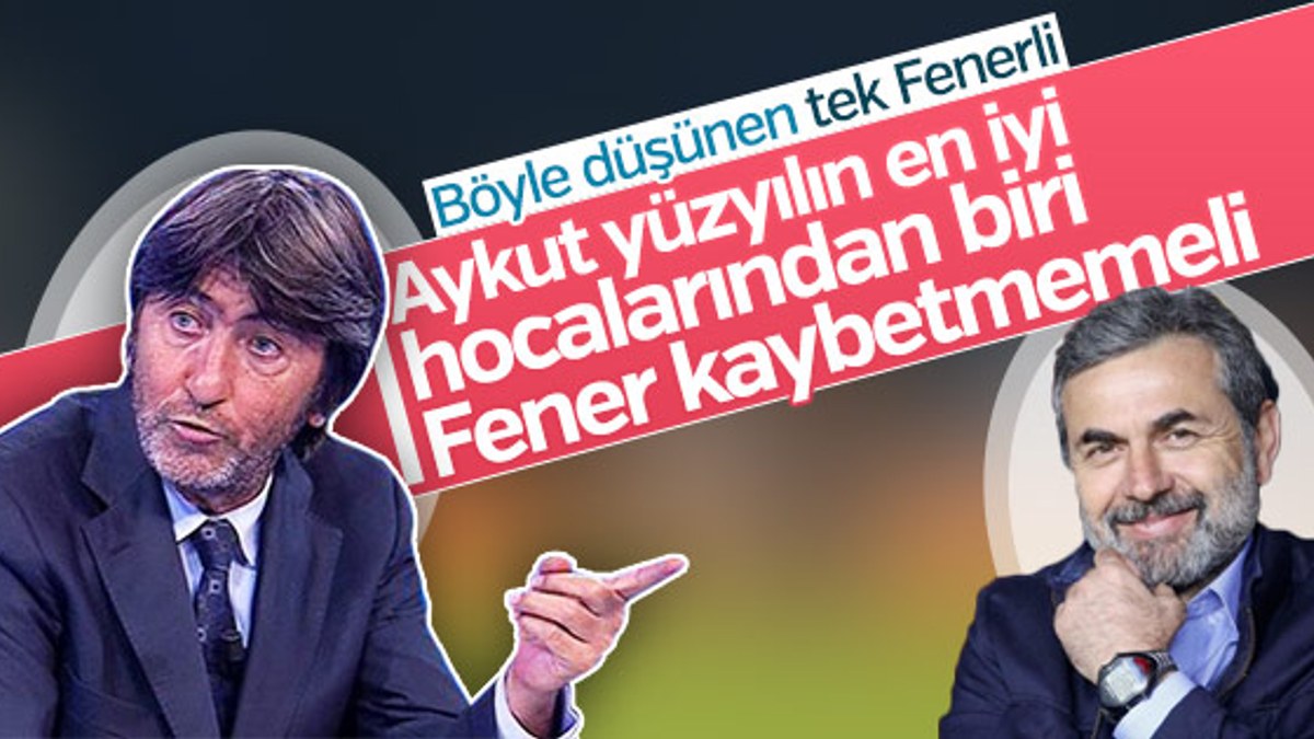 Rıdvan Dilmen: F.Bahçe Aykut Hoca'yı kaybetmemeli