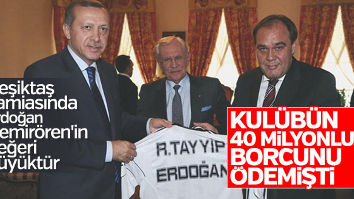 Erdoğan Demirören'in Beşiktaş camiasındaki yeri