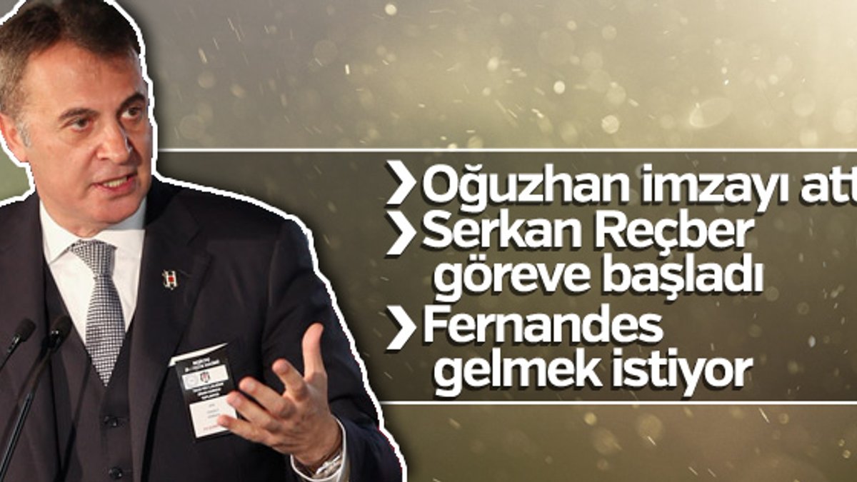 Fikret Orman'dan Beşiktaşlı taraftarlara müjde