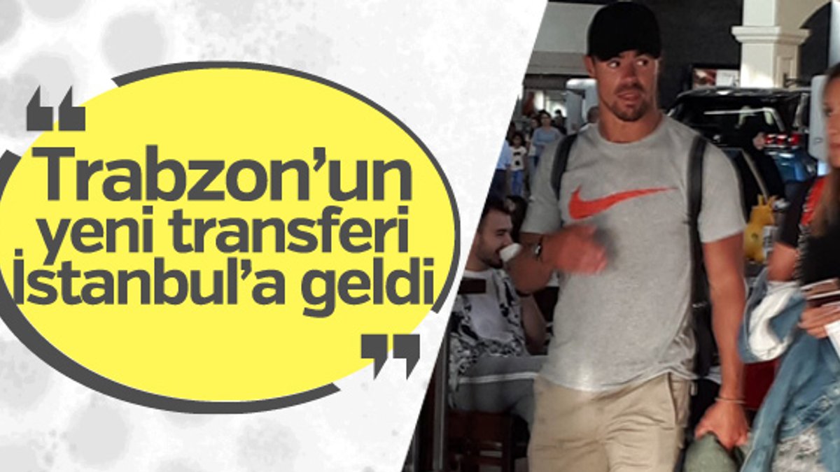 Trabzonspor yeni transferini ülkeye getirdi
